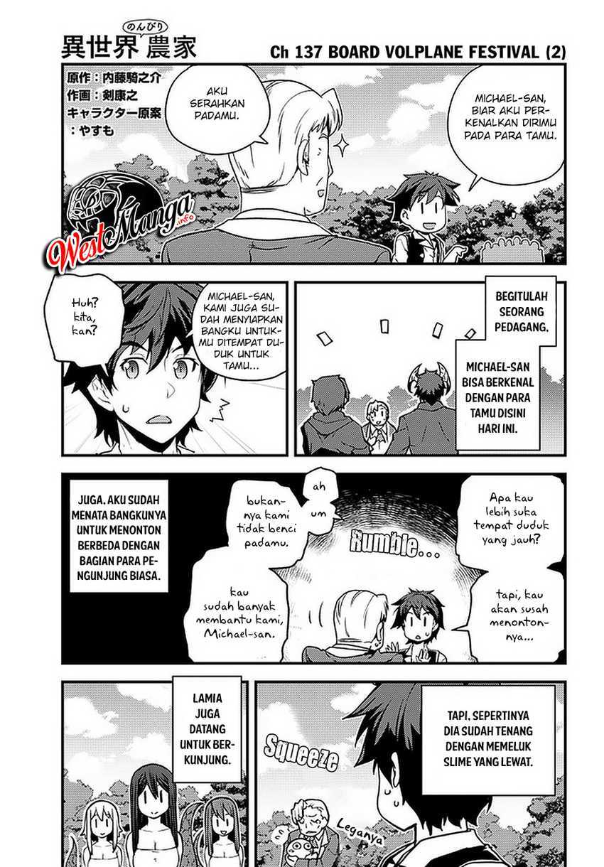 Isekai Nonbiri Nouka Chapter 137 - halaman 3
