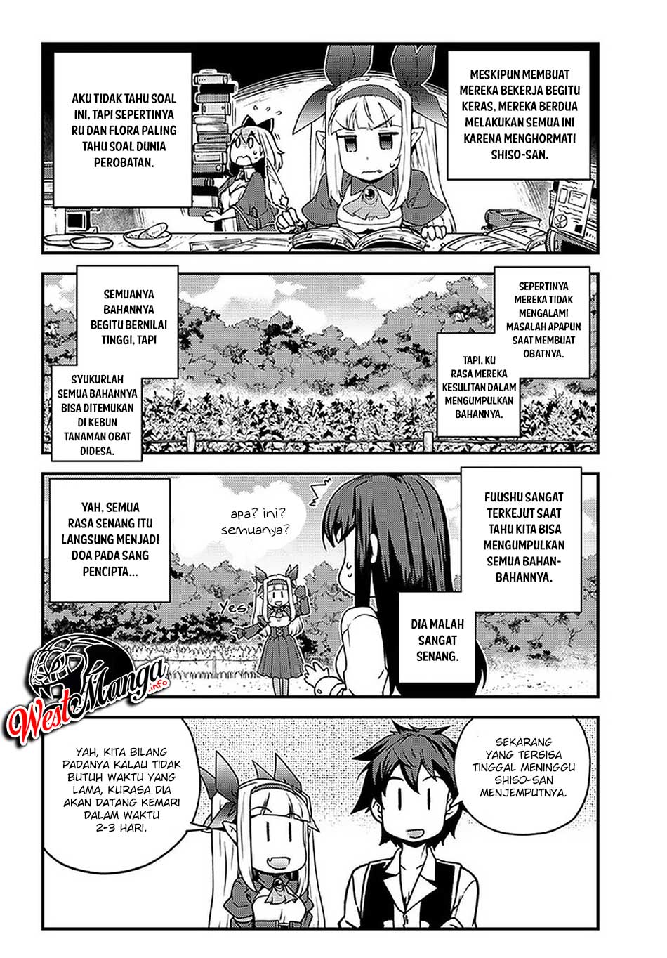 Isekai Nonbiri Nouka Chapter 141 - halaman 4