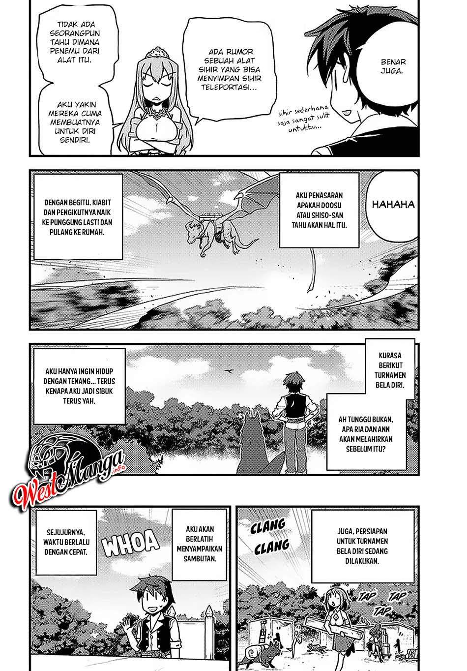 Isekai Nonbiri Nouka Chapter 142 - halaman 4