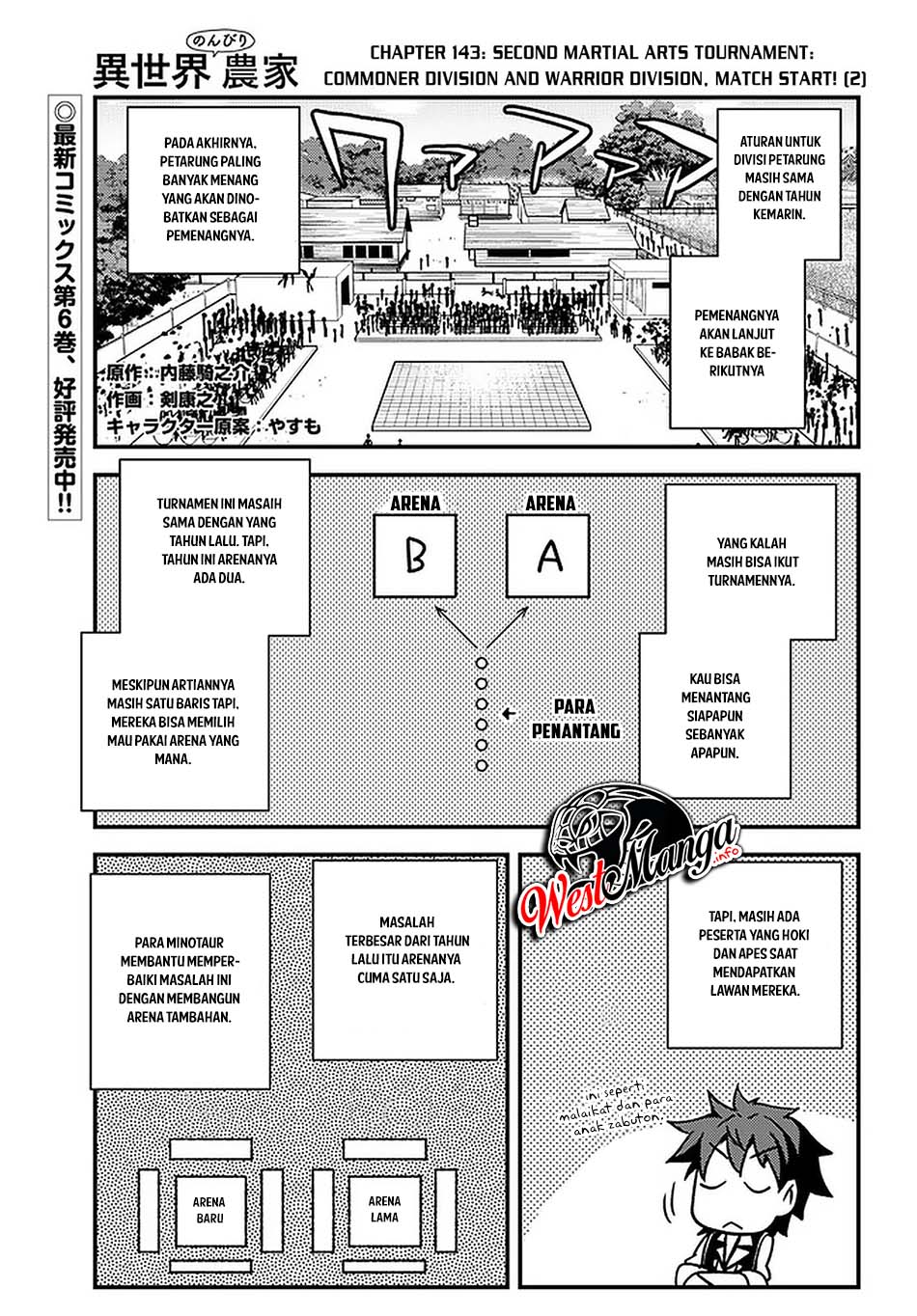 Isekai Nonbiri Nouka Chapter 143 - halaman 2