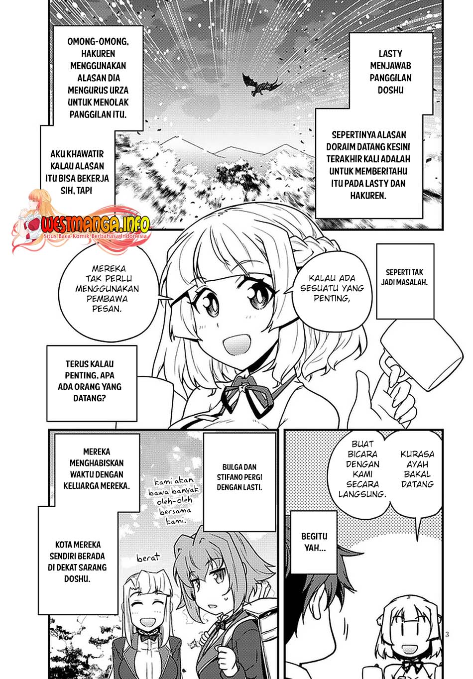 Isekai Nonbiri Nouka Chapter 185 - halaman 5