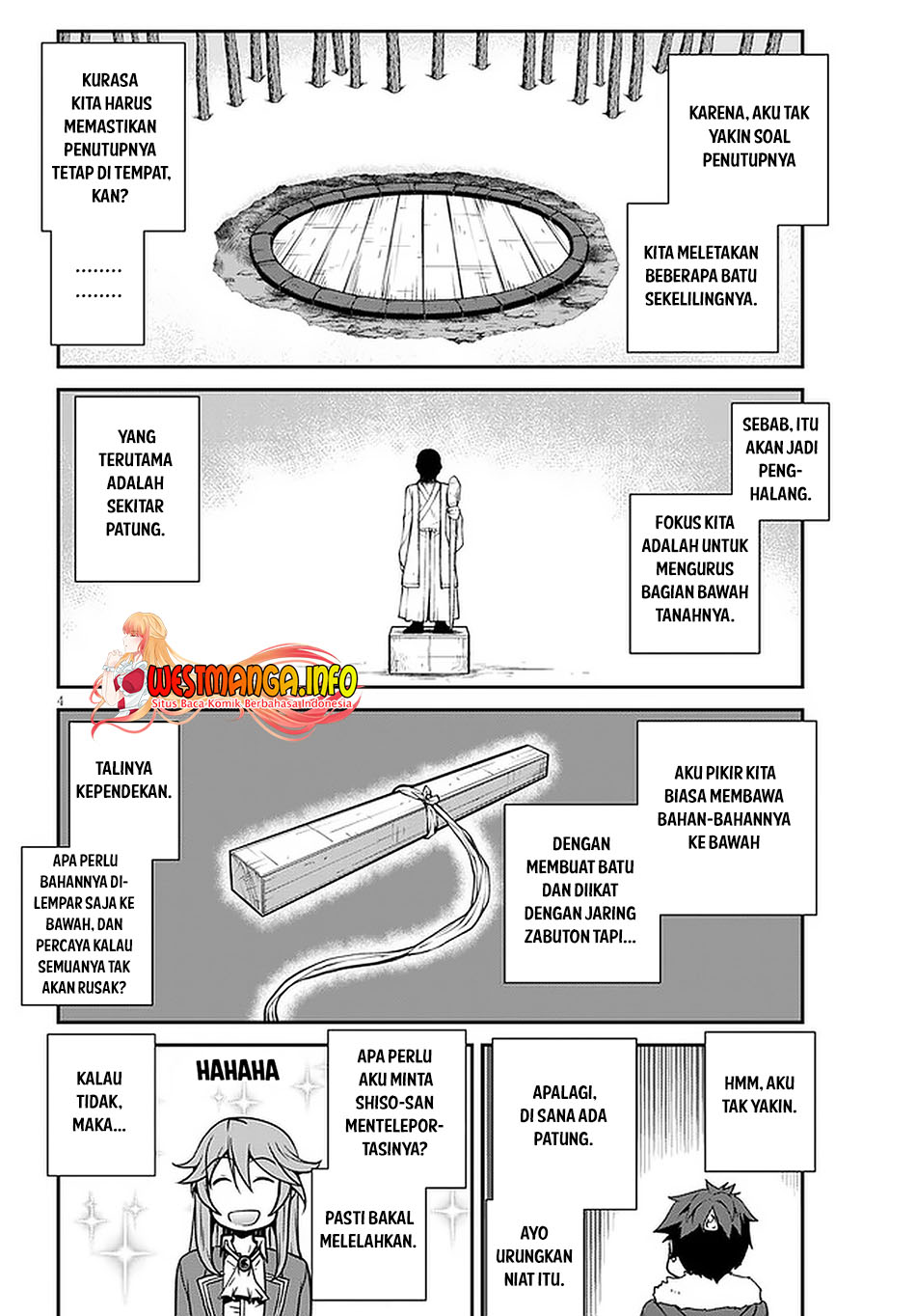 Isekai Nonbiri Nouka Chapter 190 - halaman 6