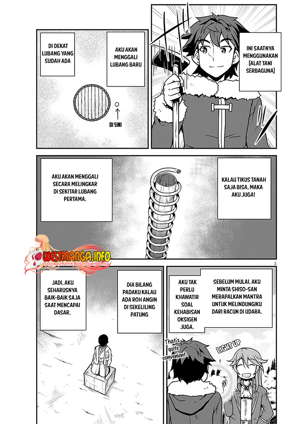 Isekai Nonbiri Nouka Chapter 190 - halaman 7