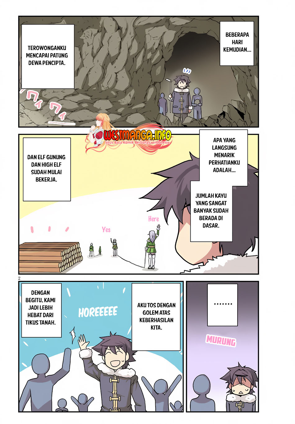 Isekai Nonbiri Nouka Chapter 191 - halaman 4