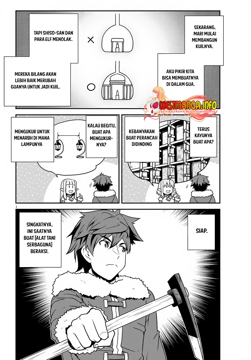 Isekai Nonbiri Nouka Chapter 191 - halaman 6