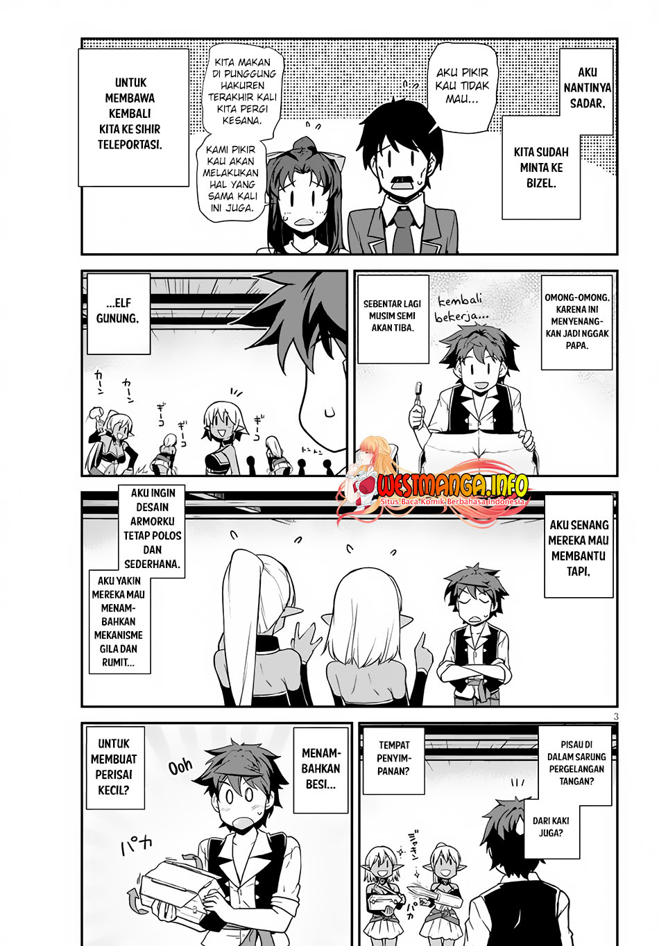 Isekai Nonbiri Nouka Chapter 207 - halaman 4