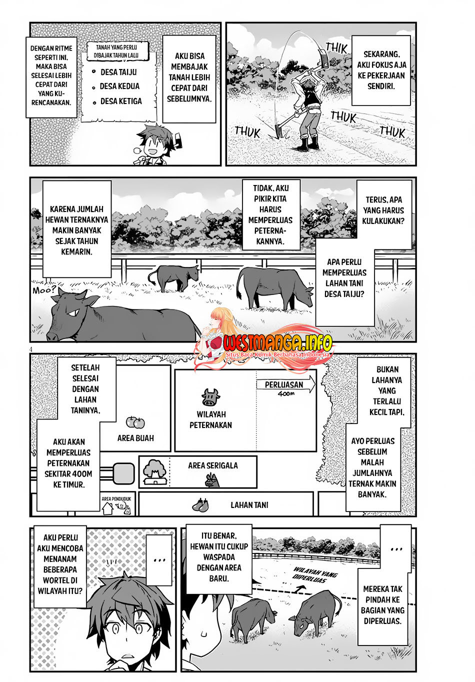 Isekai Nonbiri Nouka Chapter 212 - halaman 6