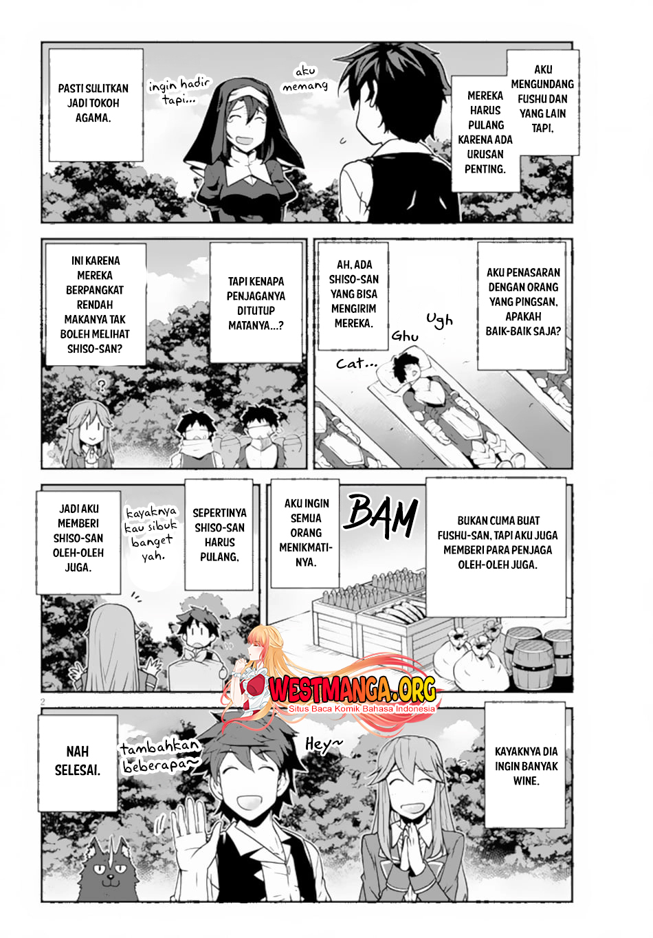 Isekai Nonbiri Nouka Chapter 221 - halaman 4