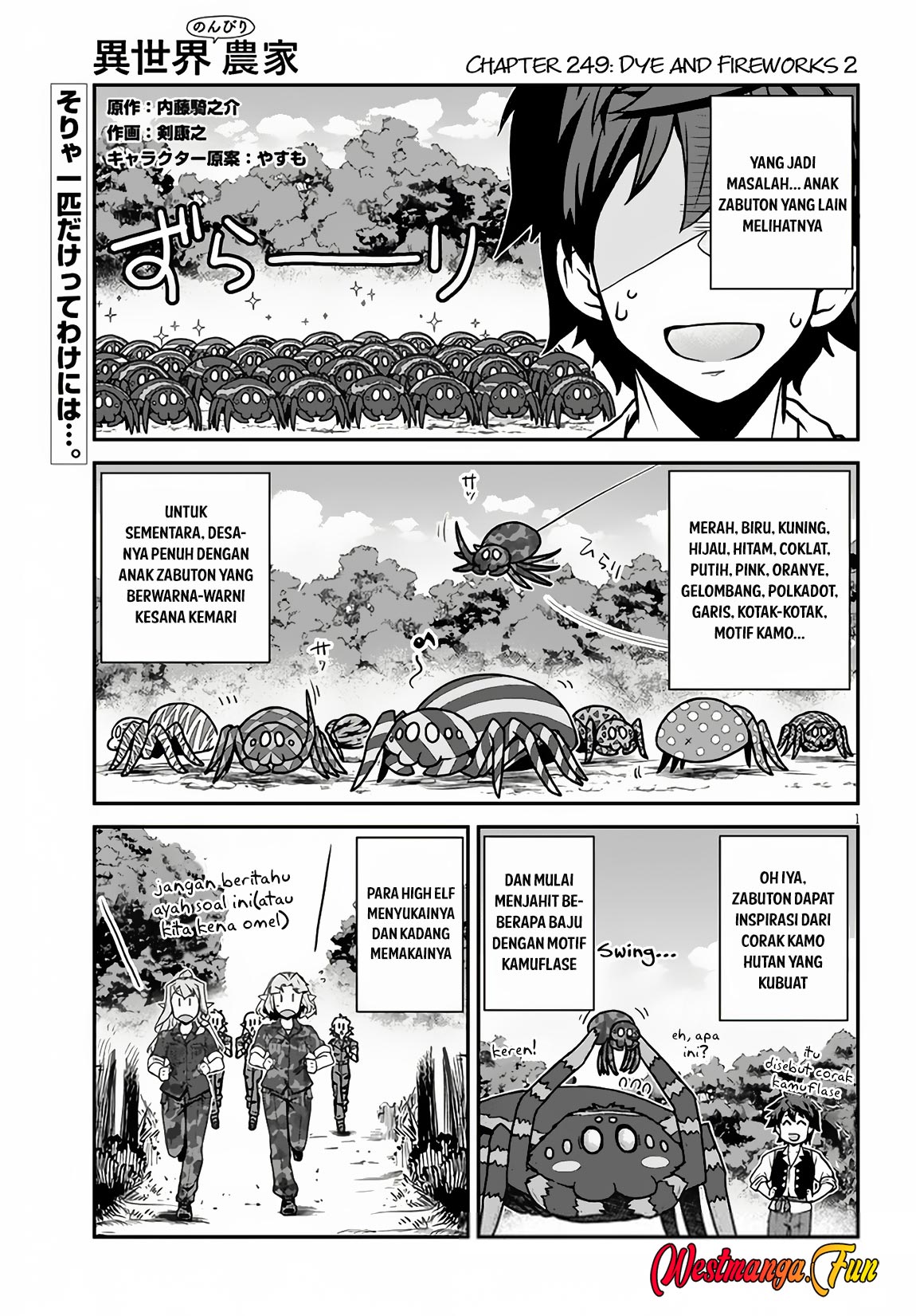 Isekai Nonbiri Nouka Chapter 249 - halaman 2