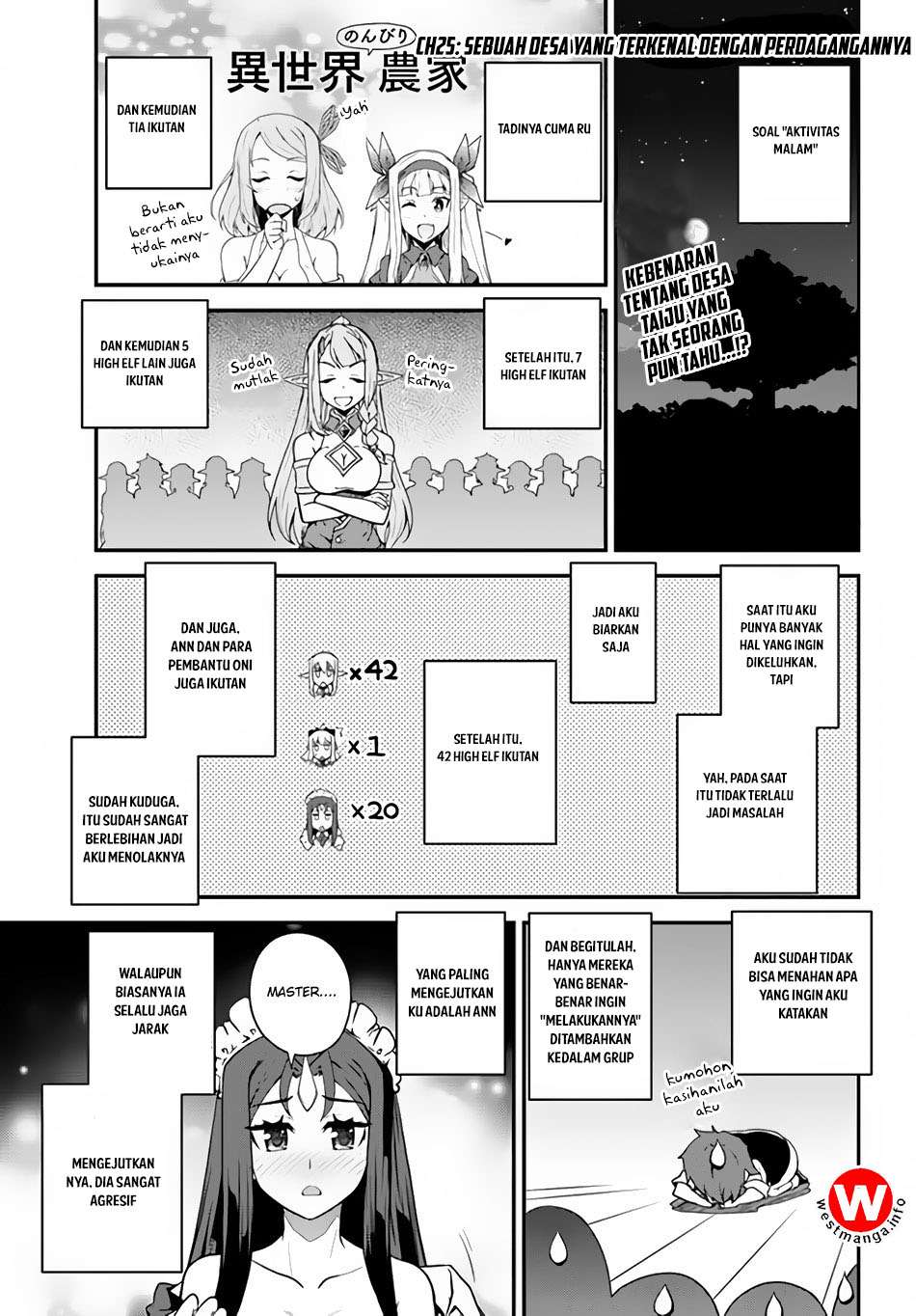 Isekai Nonbiri Nouka Chapter 25 - halaman 2