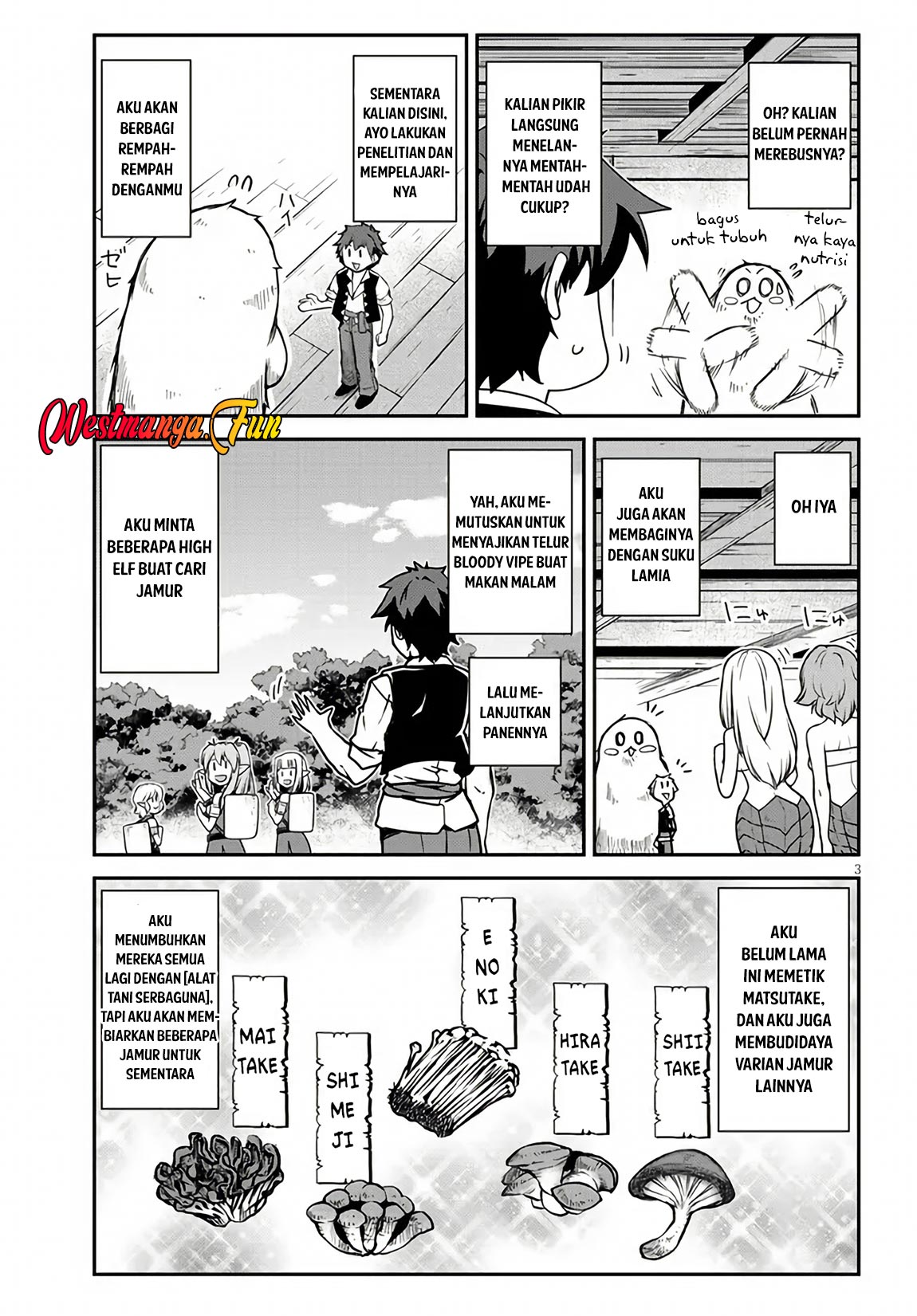 Isekai Nonbiri Nouka Chapter 258 - halaman 5