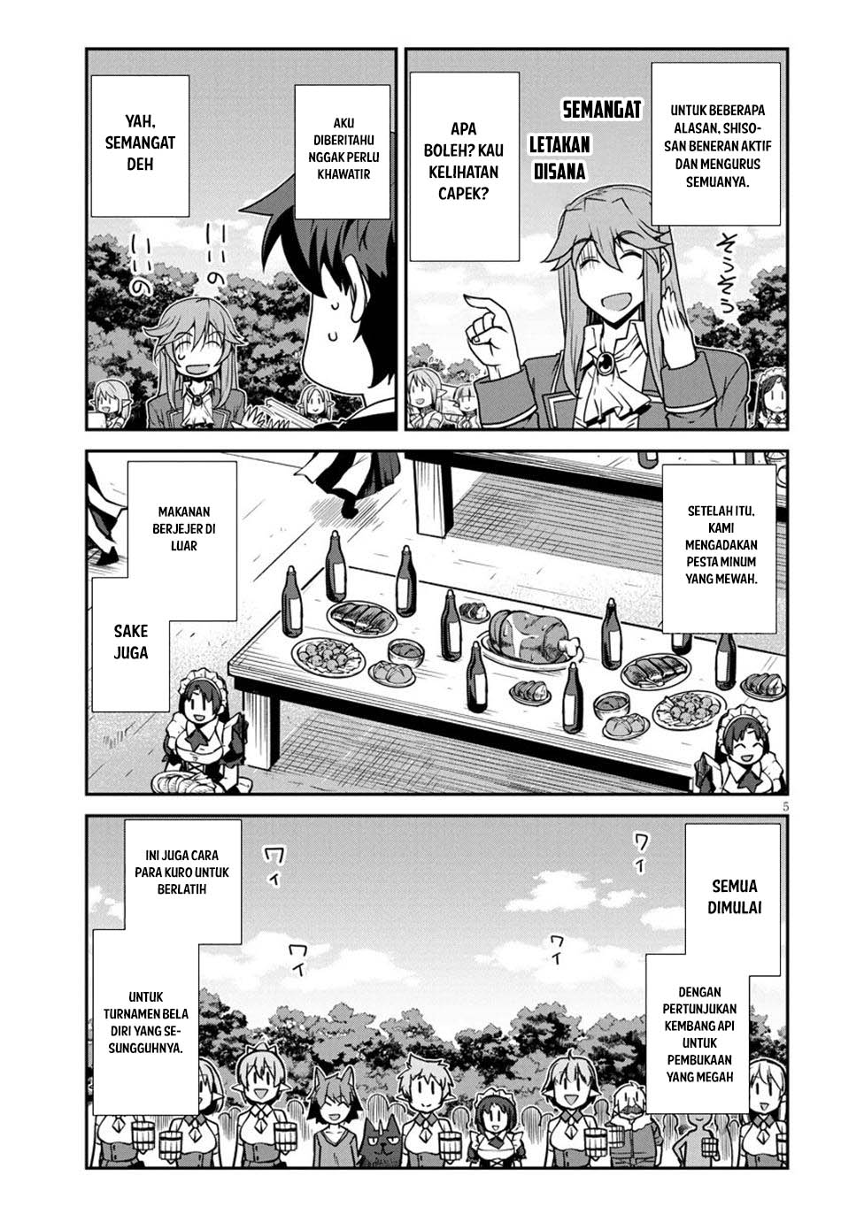 Isekai Nonbiri Nouka Chapter 259 - halaman 7