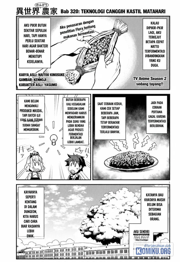 Isekai Nonbiri Nouka Chapter 320 - halaman 1