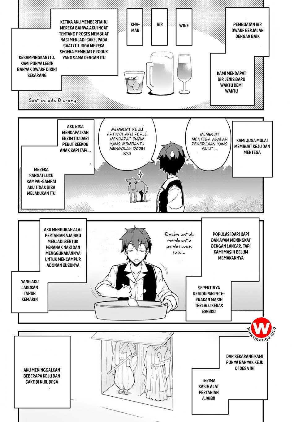 Isekai Nonbiri Nouka Chapter 35 - halaman 9