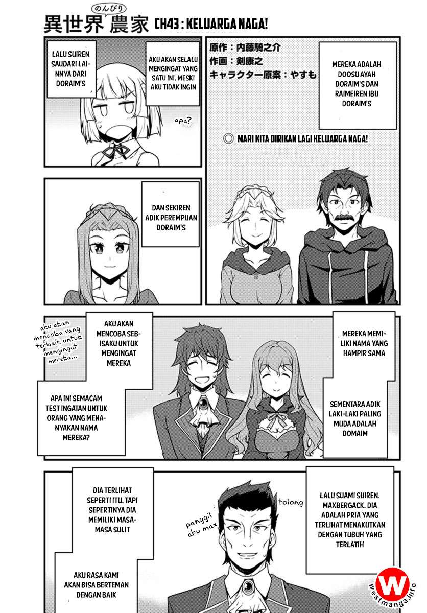 Isekai Nonbiri Nouka Chapter 43 - halaman 1