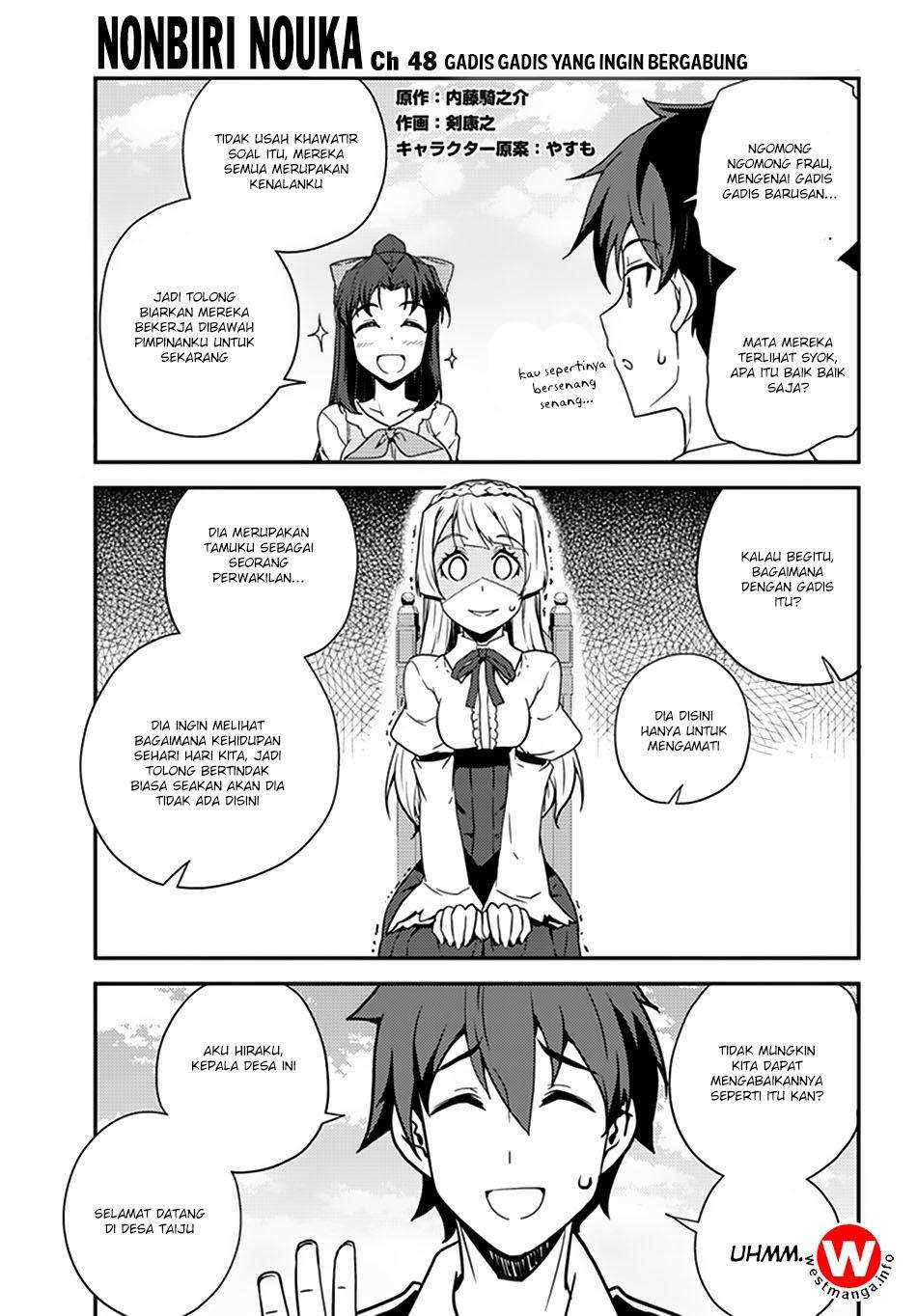 Isekai Nonbiri Nouka Chapter 48 - halaman 2