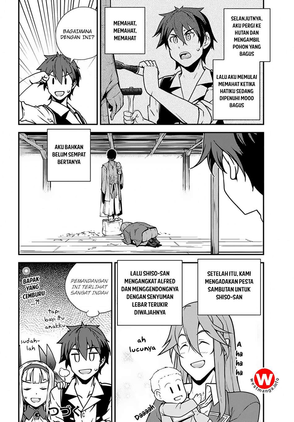 Isekai Nonbiri Nouka Chapter 61 - halaman 13