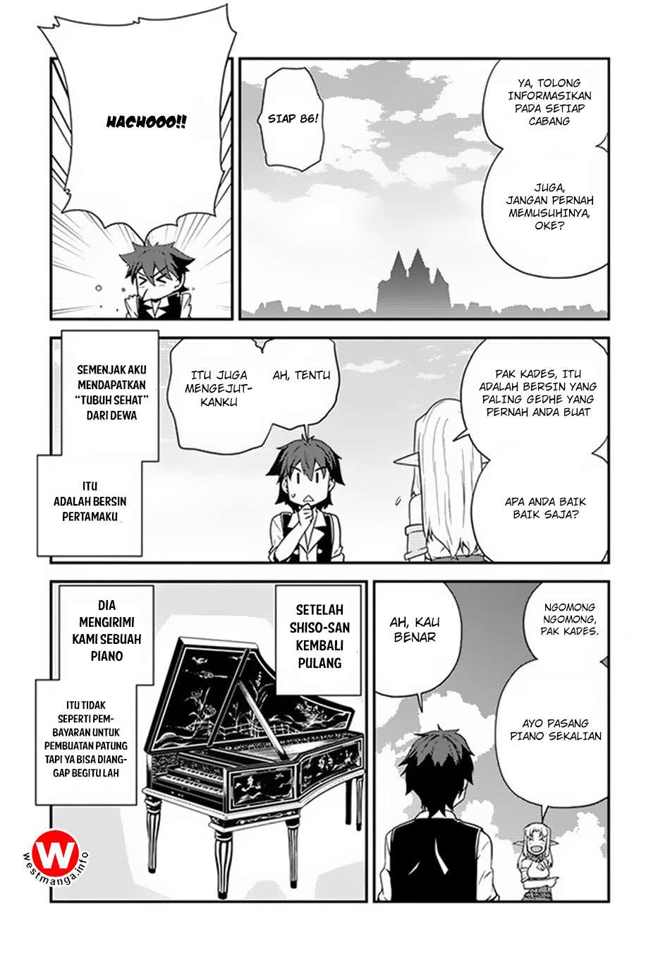 Isekai Nonbiri Nouka Chapter 62 - halaman 5