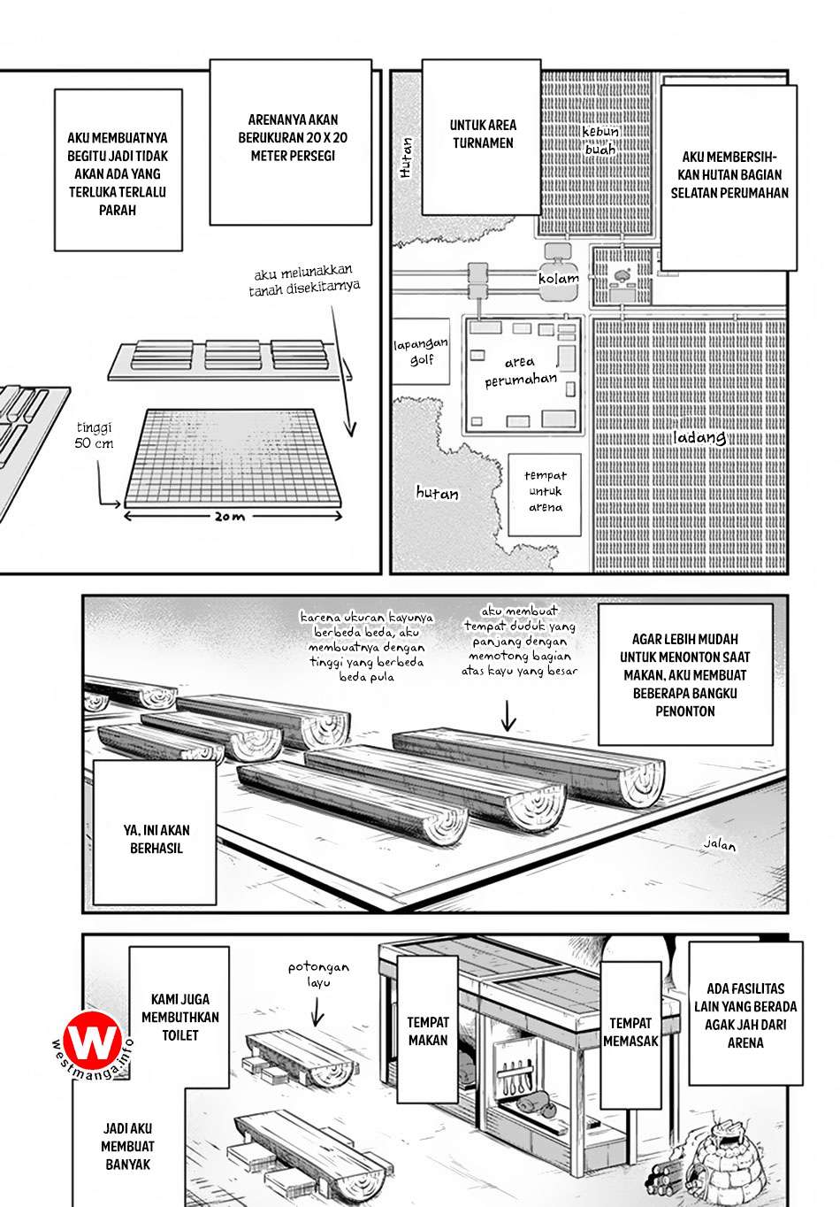Isekai Nonbiri Nouka Chapter 69 - halaman 8