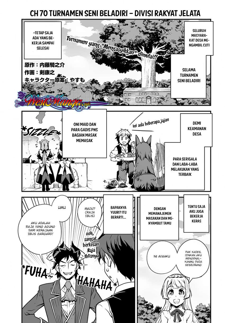 Isekai Nonbiri Nouka Chapter 70 - halaman 1