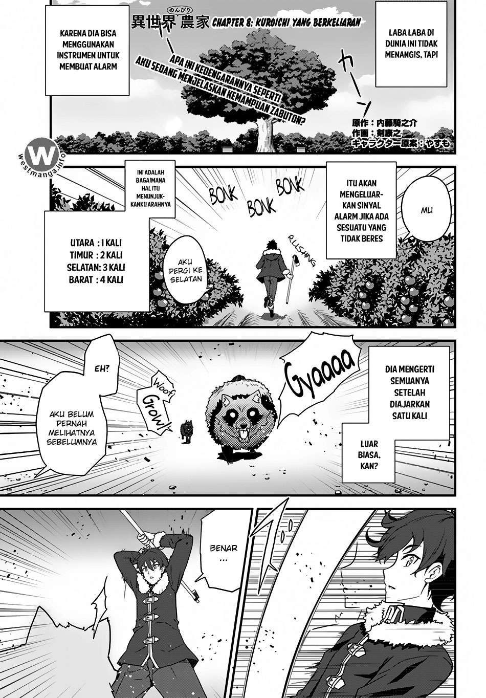 Isekai Nonbiri Nouka Chapter 8 - halaman 1