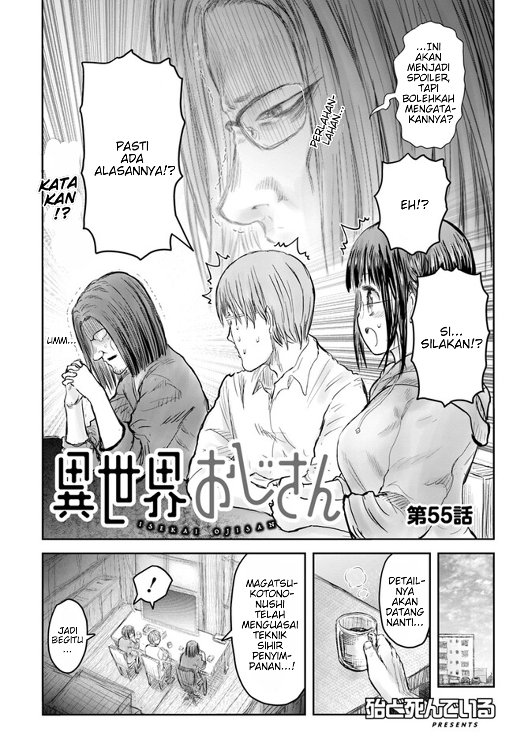 Isekai Ojisan Chapter 55 - halaman 4