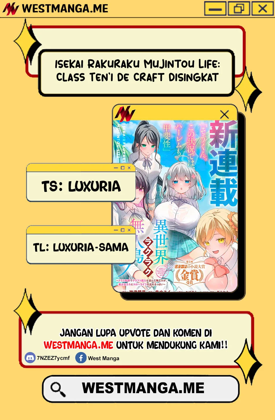 Isekai Rakuraku Mujintou Life: Class Ten'i de Craft Ability o Eranda Ore Dake ga, Bishoujo Tachi to Slow Life o Okureru-ppoi Chapter 3 - halaman 1