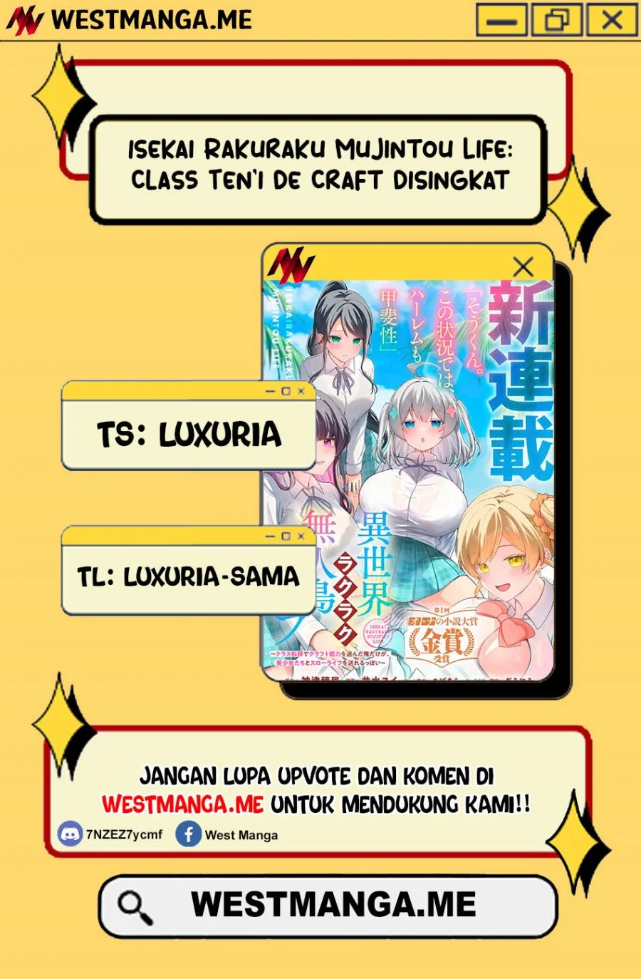 Isekai Rakuraku Mujintou Life: Class Ten'i de Craft Ability o Eranda Ore Dake ga, Bishoujo Tachi to Slow Life o Okureru-ppoi Chapter 5 - halaman 1