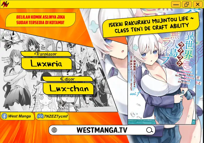 Isekai Rakuraku Mujintou Life: Class Ten'i de Craft Ability o Eranda Ore Dake ga, Bishoujo Tachi to Slow Life o Okureru-ppoi Chapter 6 - halaman 1