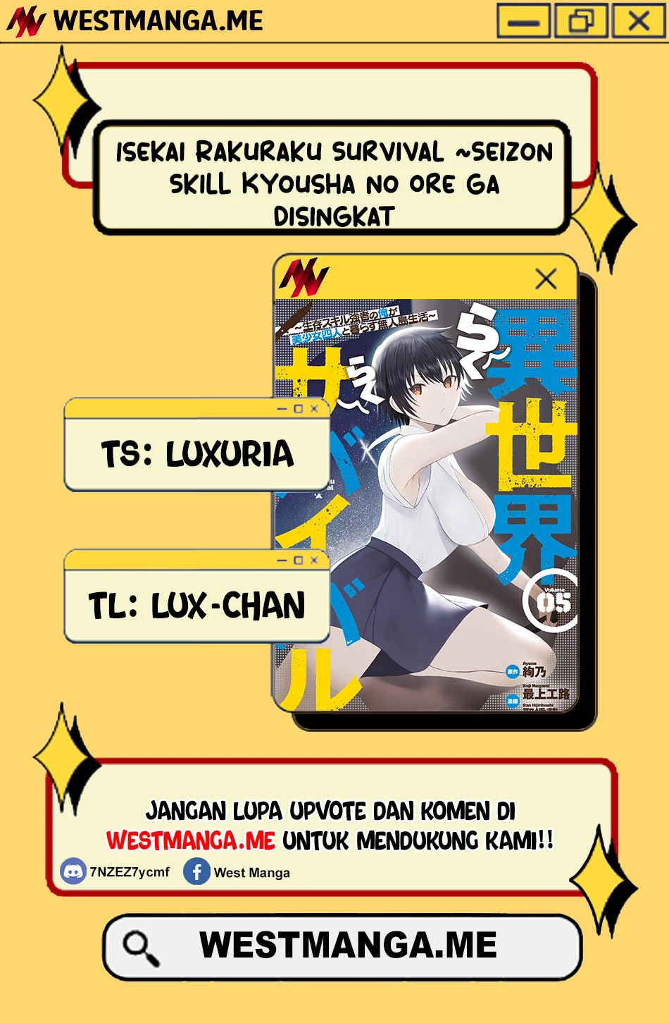 Isekai Rakuraku Survival Chapter 60 - halaman 1