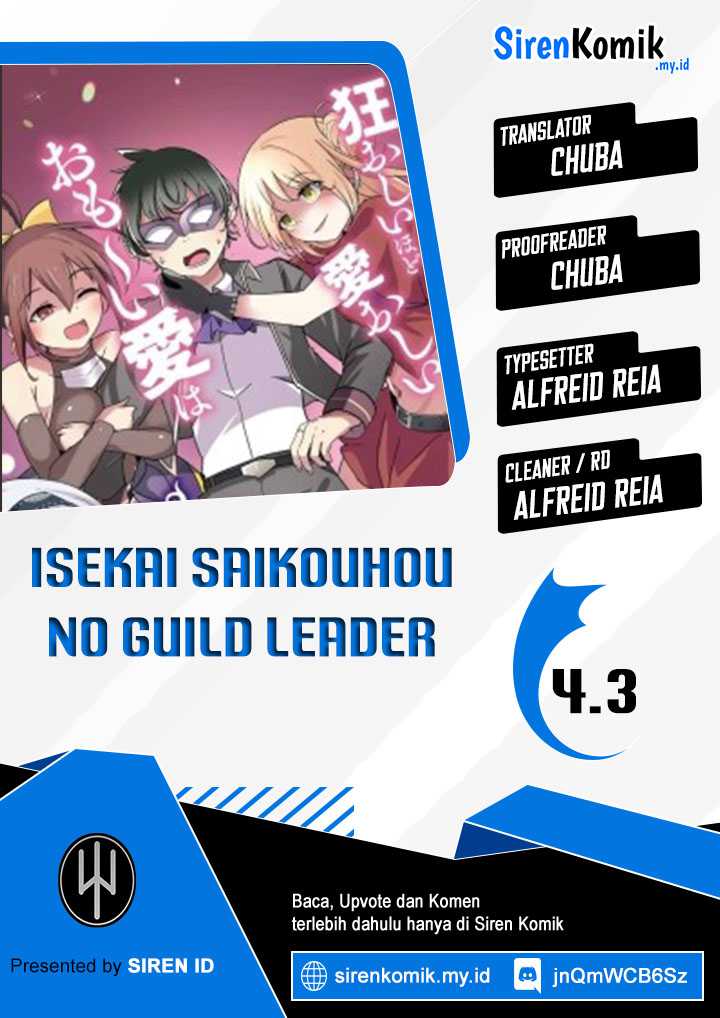 Isekai Saikouhou no Guild Leader Chapter 4.3 - halaman 1