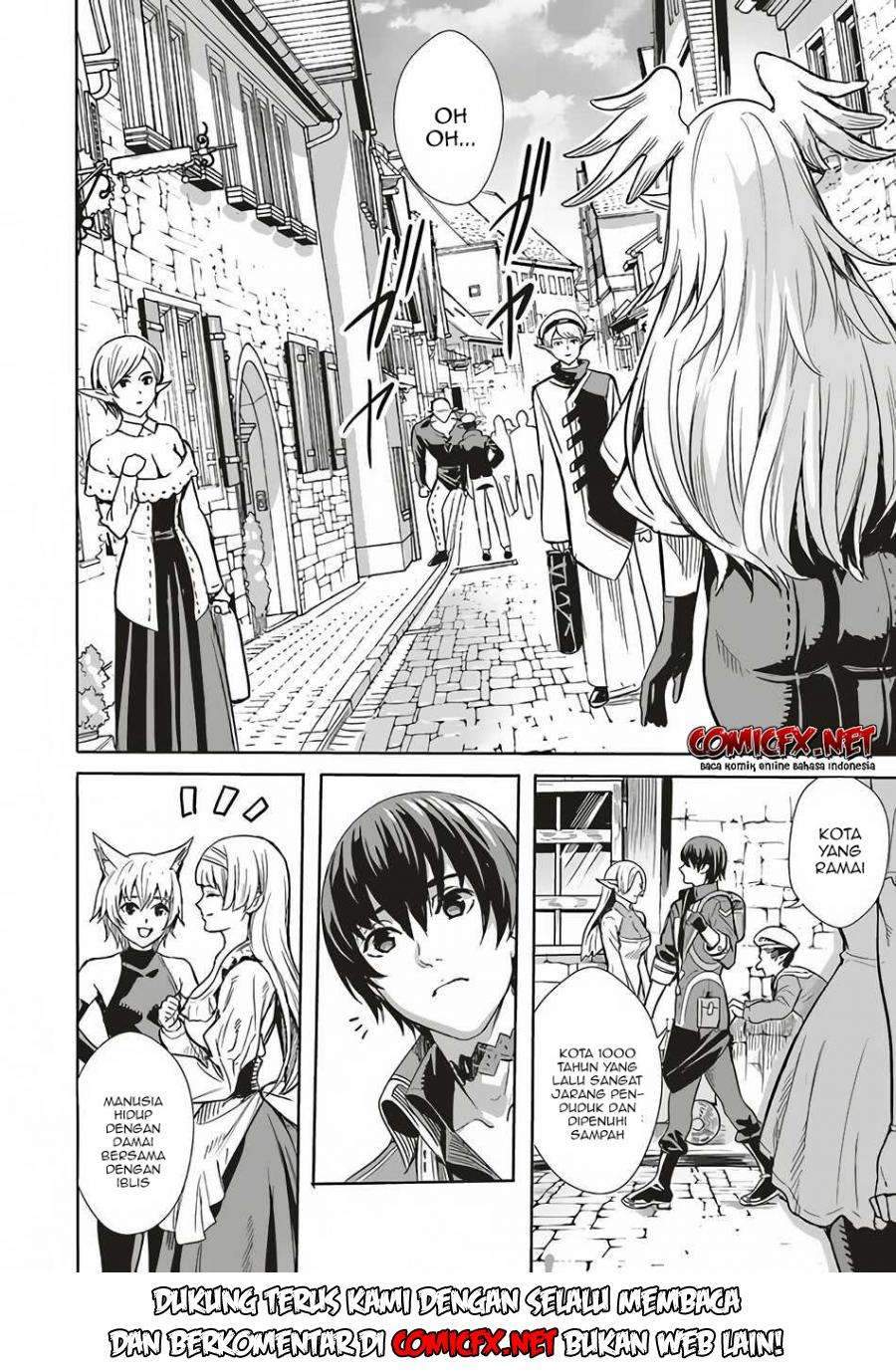 Isekai Saikyou no Daimaou, Tenseishi Boukensha ni Naru Chapter 2.1 - halaman 8
