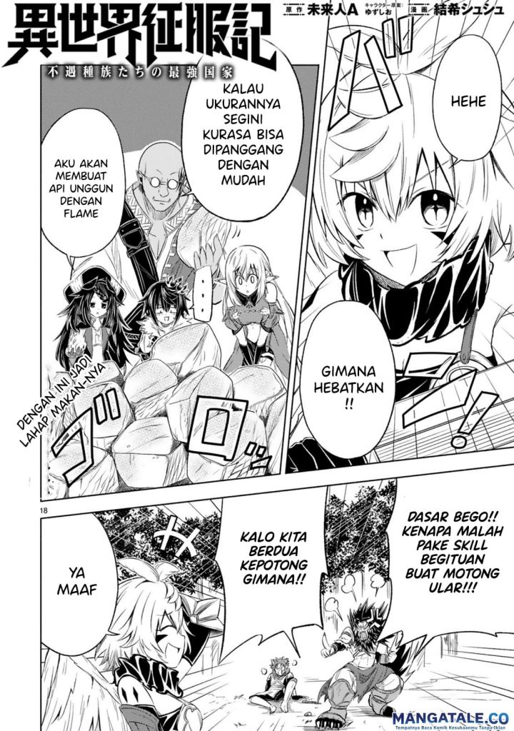 Isekai Seifukuki: Fuguu Shuzoku-tachi no Saikyou Kokka Chapter 3.2 - halaman 2