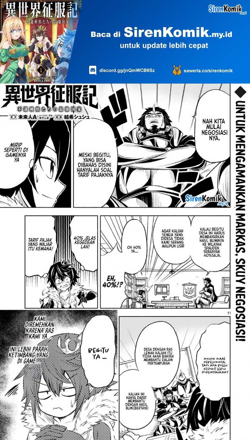 Isekai Seifukuki: Fuguu Shuzoku-tachi no Saikyou Kokka Chapter 7.2 - halaman 2