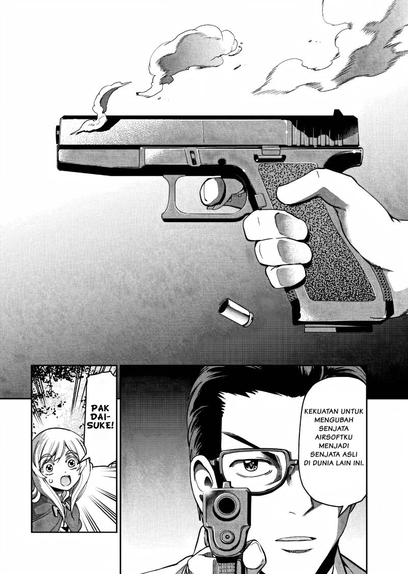 Isekai Shoukan Oji-san no Juumusou Life – Sabage Suki Salaryman wa Kaisha Owari ni Isekai e Chokki suru Chapter 1 - halaman 23