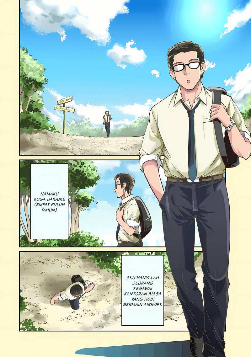 Isekai Shoukan Oji-san no Juumusou Life – Sabage Suki Salaryman wa Kaisha Owari ni Isekai e Chokki suru Chapter 1 - halaman 7