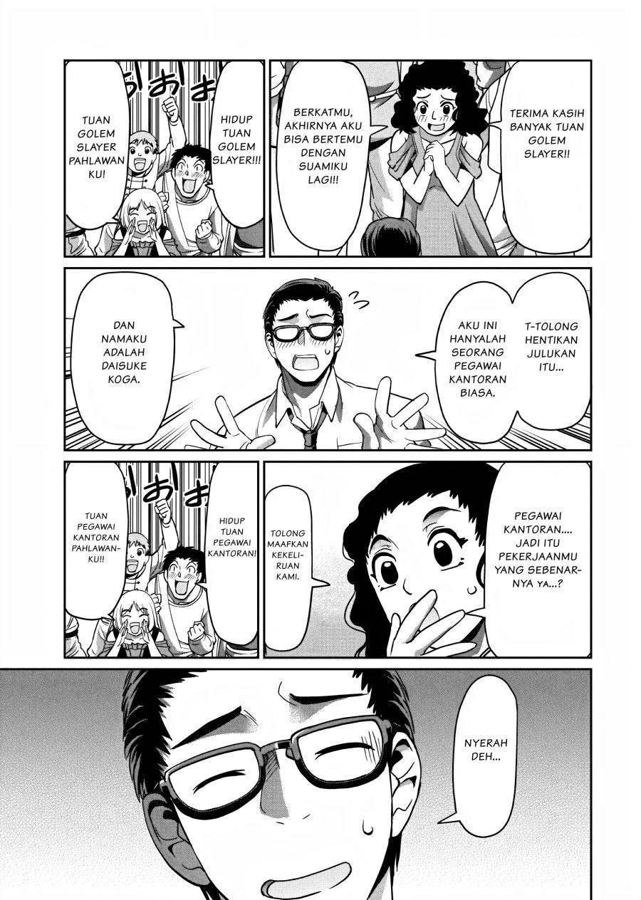 Isekai Shoukan Oji-san no Juumusou Life – Sabage Suki Salaryman wa Kaisha Owari ni Isekai e Chokki suru Chapter 10 - halaman 6