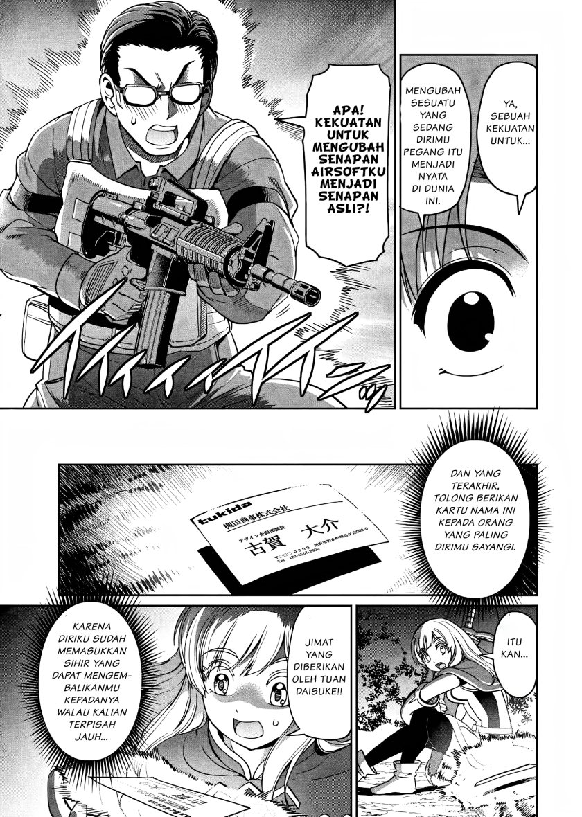 Isekai Shoukan Oji-san no Juumusou Life – Sabage Suki Salaryman wa Kaisha Owari ni Isekai e Chokki suru Chapter 2 - halaman 2