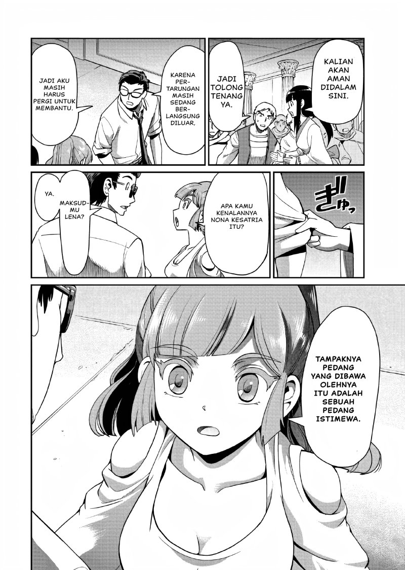 Isekai Shoukan Oji-san no Juumusou Life – Sabage Suki Salaryman wa Kaisha Owari ni Isekai e Chokki suru Chapter 24 - halaman 12