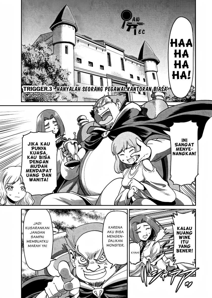 Isekai Shoukan Oji-san no Juumusou Life – Sabage Suki Salaryman wa Kaisha Owari ni Isekai e Chokki suru Chapter 3 - halaman 2
