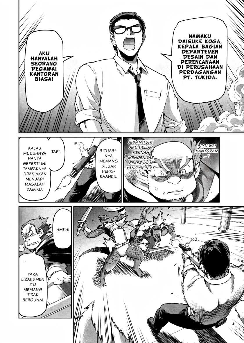 Isekai Shoukan Oji-san no Juumusou Life – Sabage Suki Salaryman wa Kaisha Owari ni Isekai e Chokki suru Chapter 3 - halaman 9