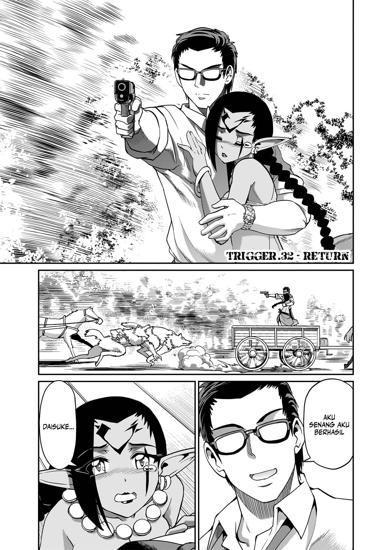 Isekai Shoukan Oji-san no Juumusou Life – Sabage Suki Salaryman wa Kaisha Owari ni Isekai e Chokki suru Chapter 32 - halaman 1