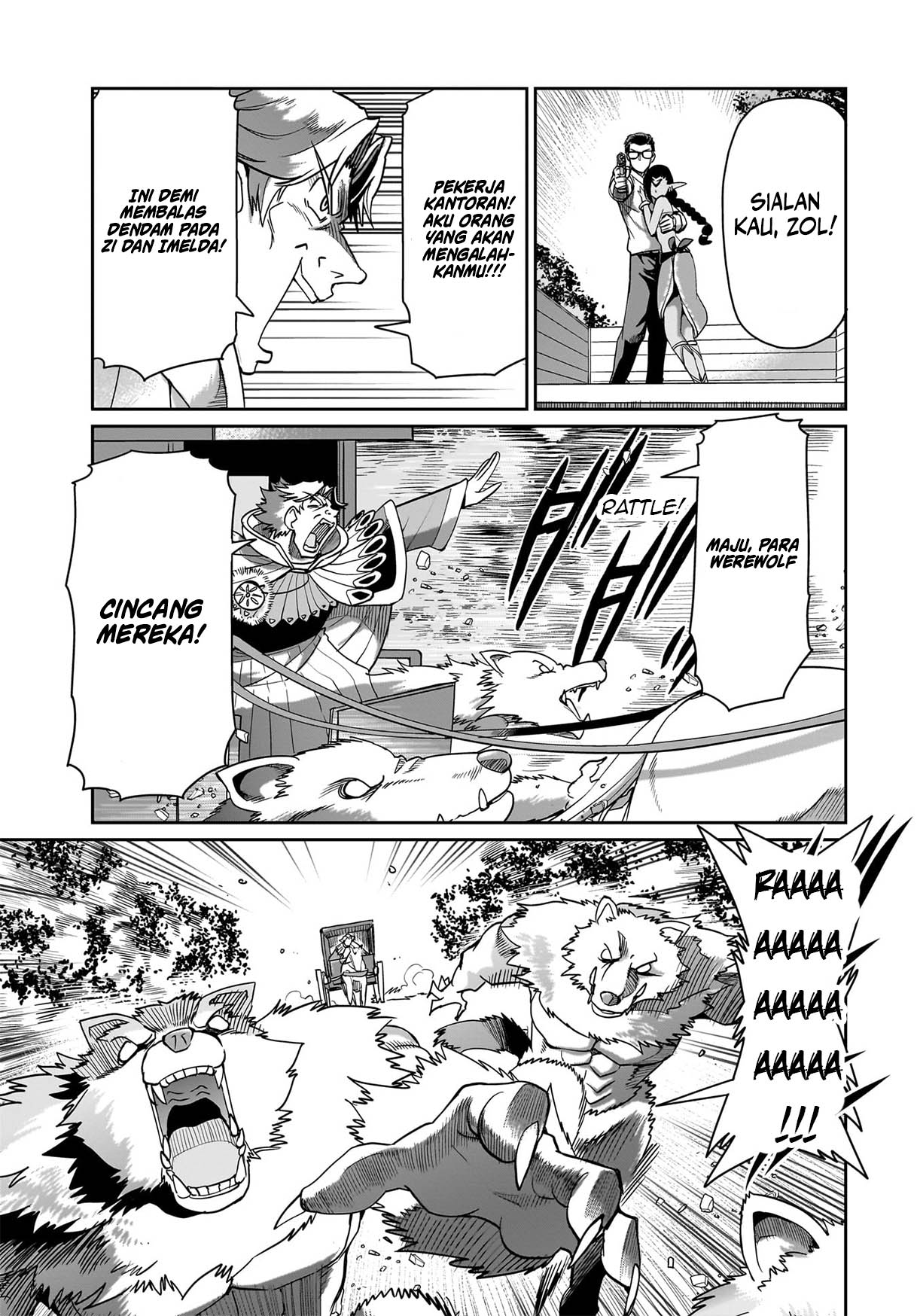 Isekai Shoukan Oji-san no Juumusou Life – Sabage Suki Salaryman wa Kaisha Owari ni Isekai e Chokki suru Chapter 32 - halaman 3