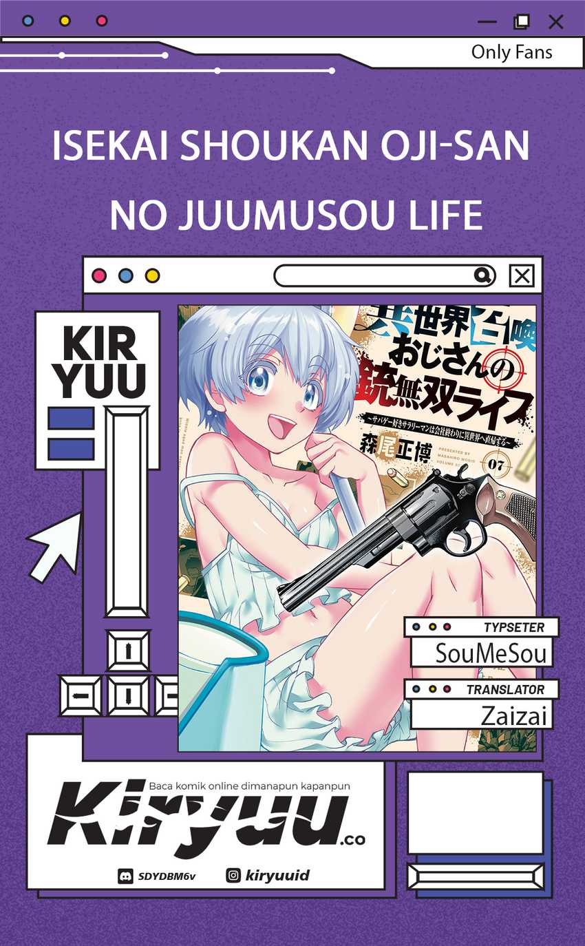 Isekai Shoukan Oji-san no Juumusou Life – Sabage Suki Salaryman wa Kaisha Owari ni Isekai e Chokki suru Chapter 34 - halaman 1