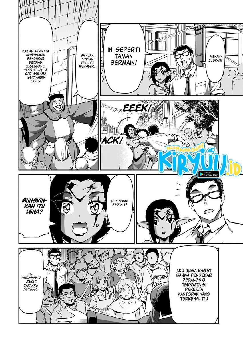 Isekai Shoukan Oji-san no Juumusou Life – Sabage Suki Salaryman wa Kaisha Owari ni Isekai e Chokki suru Chapter 34 - halaman 7