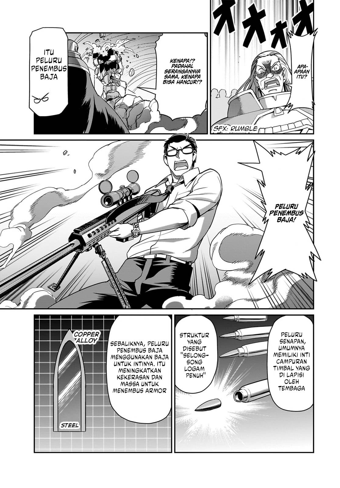 Isekai Shoukan Oji-san no Juumusou Life – Sabage Suki Salaryman wa Kaisha Owari ni Isekai e Chokki suru Chapter 39 - halaman 3