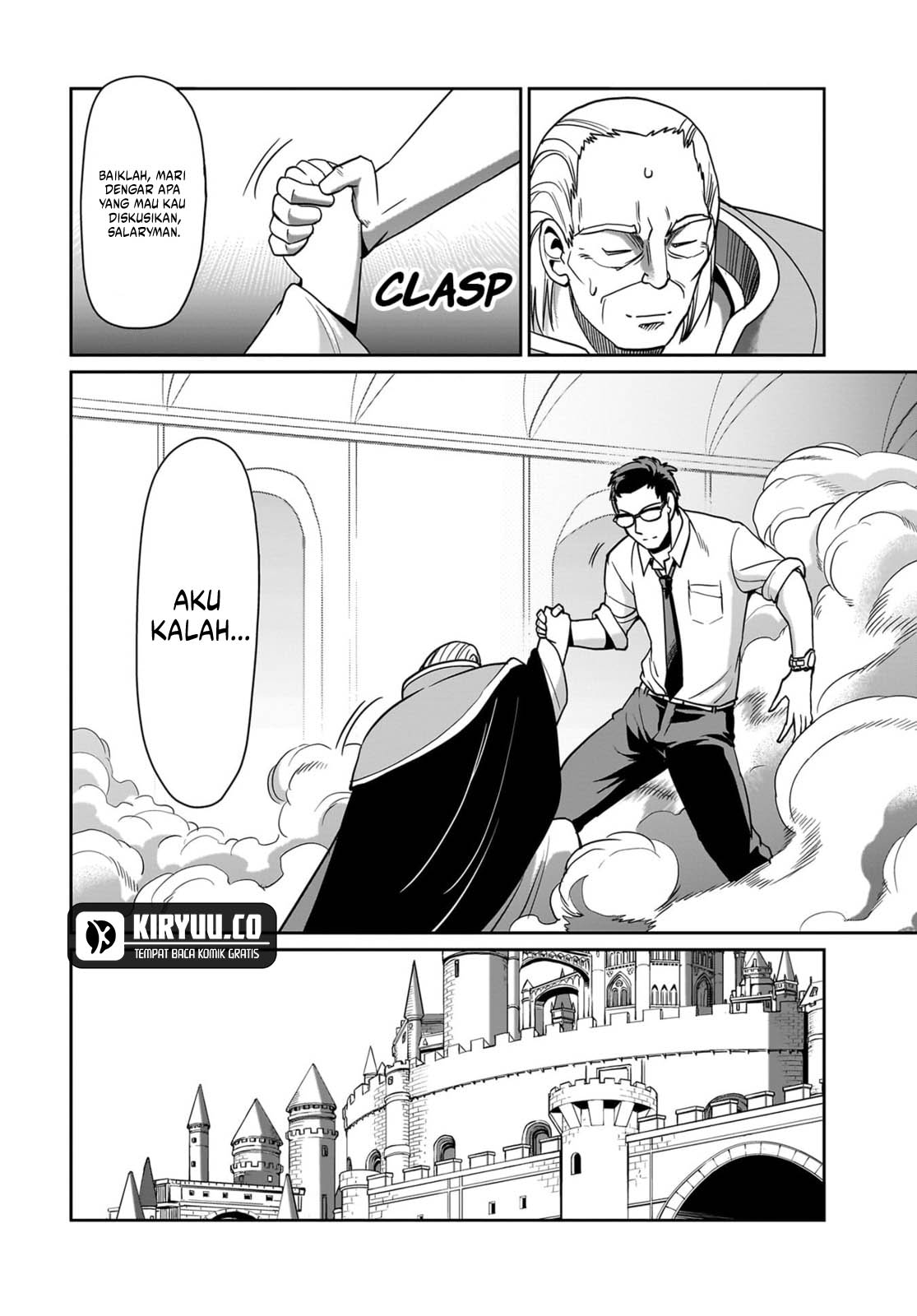 Isekai Shoukan Oji-san no Juumusou Life – Sabage Suki Salaryman wa Kaisha Owari ni Isekai e Chokki suru Chapter 39 - halaman 8