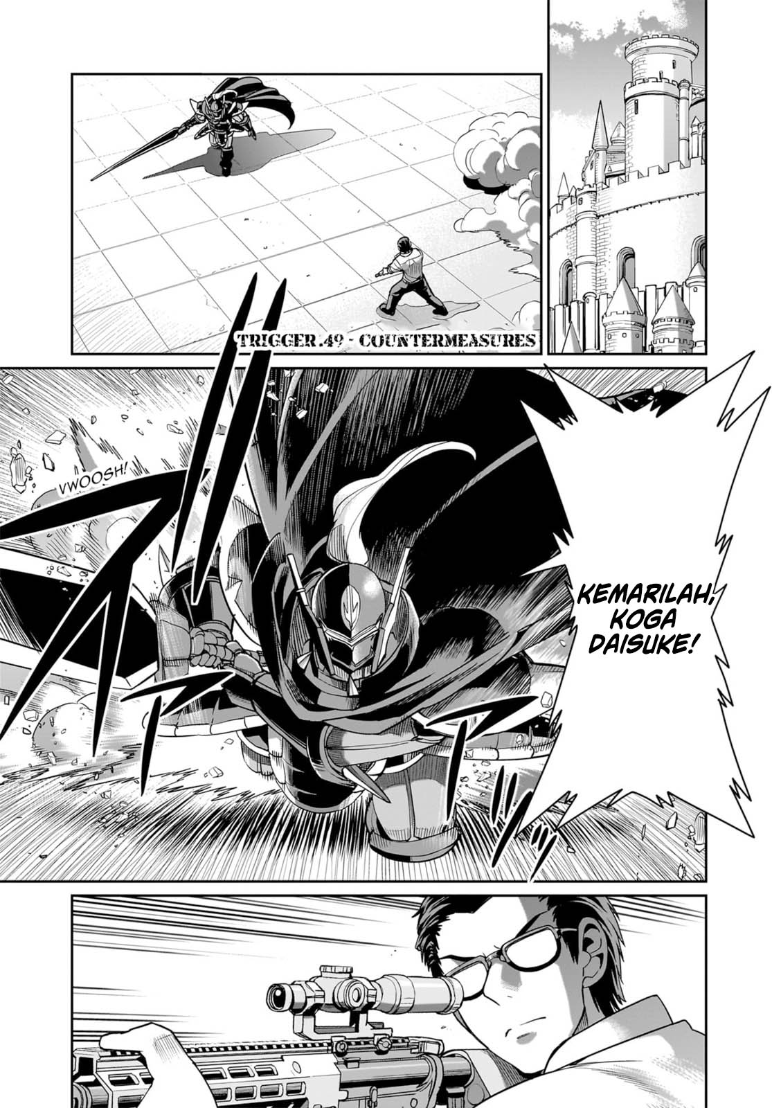Isekai Shoukan Oji-san no Juumusou Life – Sabage Suki Salaryman wa Kaisha Owari ni Isekai e Chokki suru Chapter 49 - halaman 1