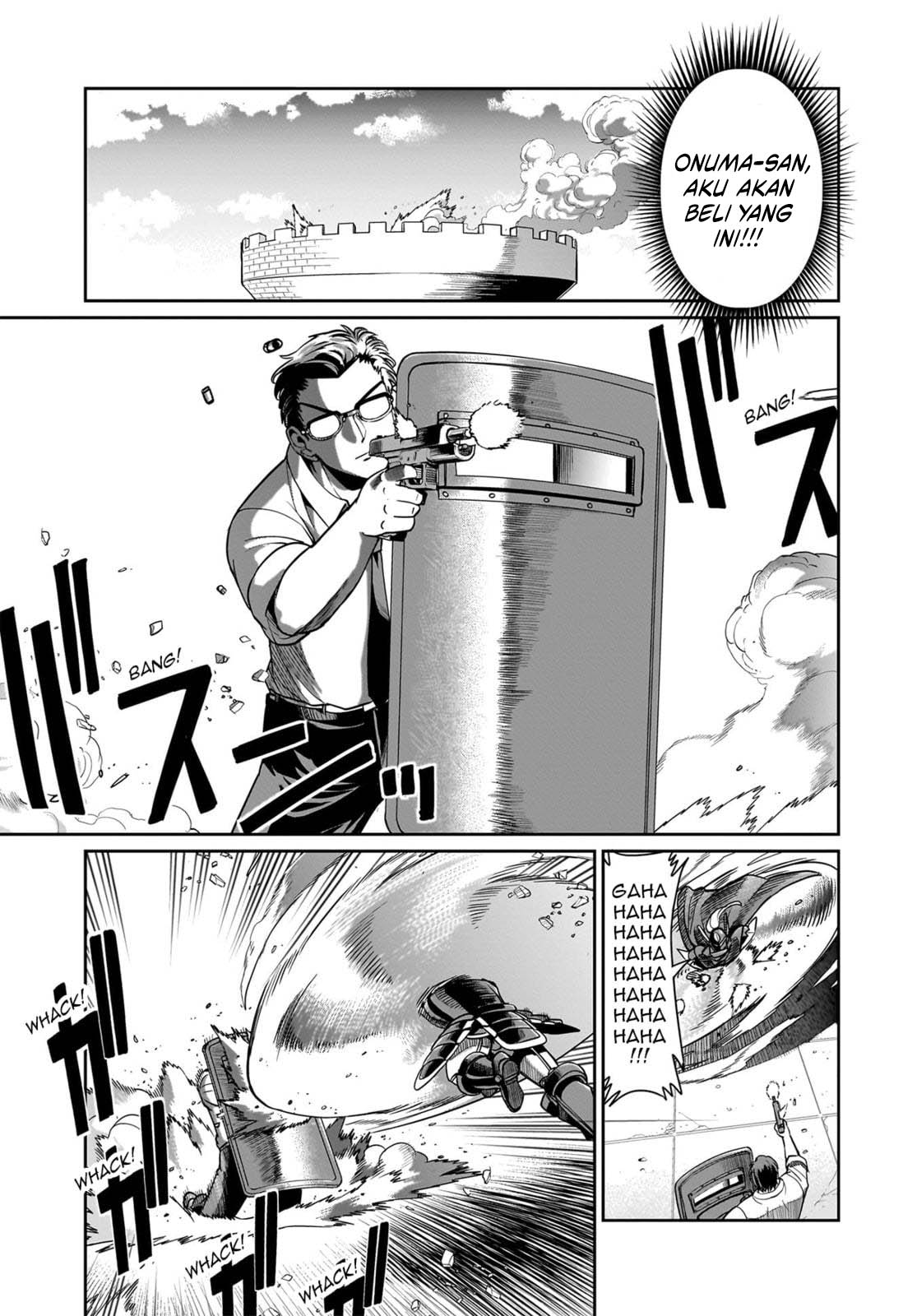 Isekai Shoukan Oji-san no Juumusou Life – Sabage Suki Salaryman wa Kaisha Owari ni Isekai e Chokki suru Chapter 50 - halaman 1