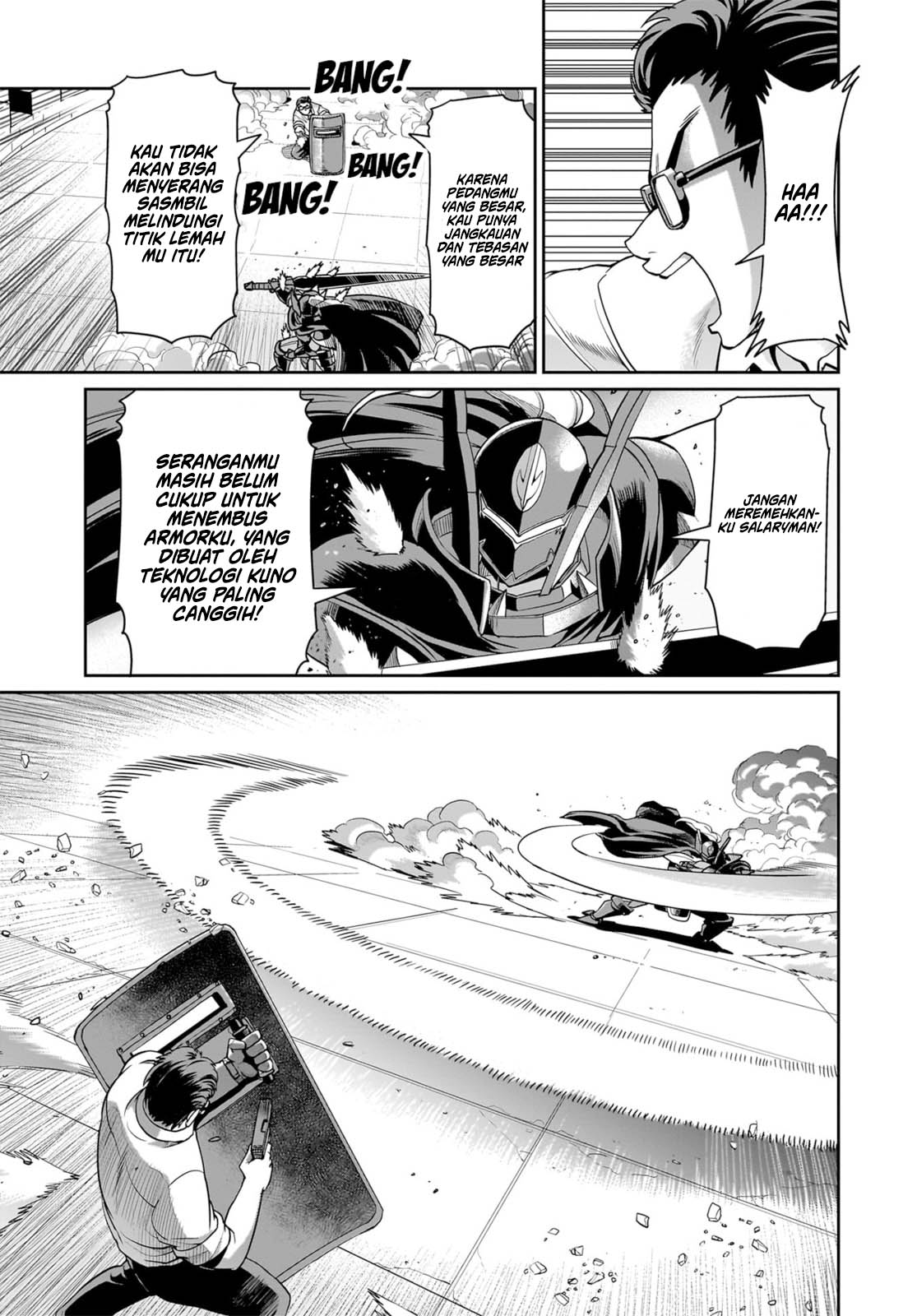 Isekai Shoukan Oji-san no Juumusou Life – Sabage Suki Salaryman wa Kaisha Owari ni Isekai e Chokki suru Chapter 50 - halaman 3